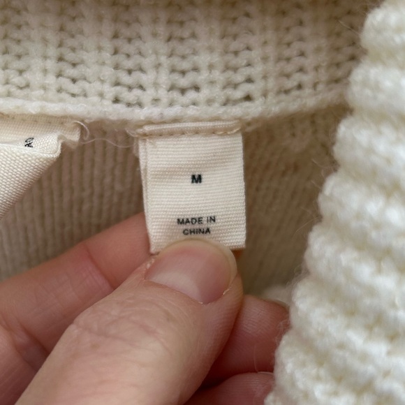 Anthropologie Moth Brenta Cowlneck Tunic Sweater, size M - Picture 11 of 13